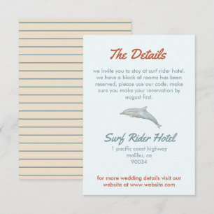 Detailkaart aquarelillustratie bedankkaart