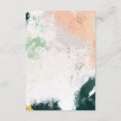 Détails Abstraits colorés Carte de boîtier (Dos)