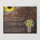 Details BUDGET Rustige Sunflower Wedding Enclosure (Voorkant)