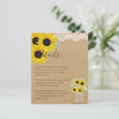 Details BUDGET Rustige Sunflower Wedding Enclosure (Staand voorkant)
