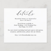 Details budgetkalligrafie zwart-wit (Voorkant)