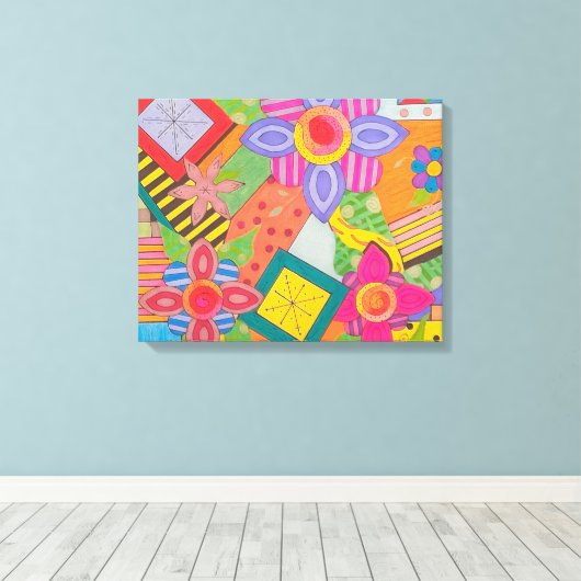 Details Canvas Afdruk (Insitu (Houten vloer))