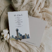 Details Card- Dallas Texas Kaart