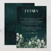Détails carte de boîtier vert couronne (Devant / Derrière)