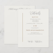 Détails Carte Nous faisons Prendre Deux Second mar (Devant / Derrière)