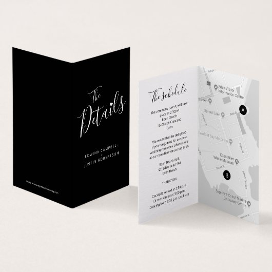 Détails de l'événement mariage calendrier invité c (Inside and Outside)