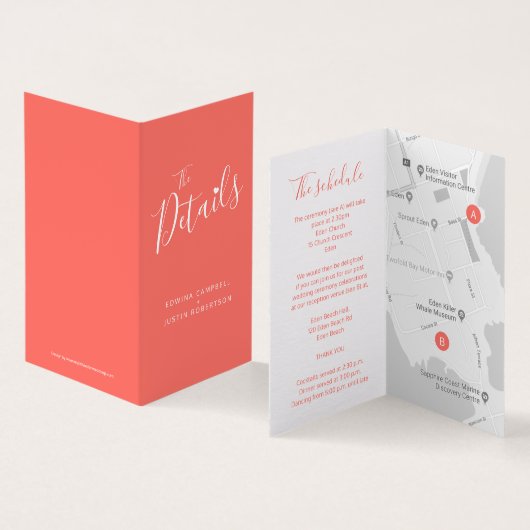 Détails de l'événement mariage calendrier invité c (Inside and Outside)