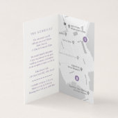 Détails de l'événement mariage feuille de feuille  (Inside)