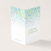 Détails de l'événement mariage plan bleu vert (Outside)