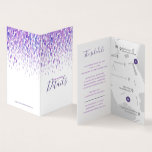 Détails de l'événement mariage plan du programme i<br><div class="desc">La réception de mariage et après la fête programme pratique et carte de boîtier fait partie de la série de mariages d'aquarelle d'art typographique simple mauve et blanc dab. Idéal pour être utilisé comme carte d'information de mariage ou pour une carte d'itinéraire pour vous tenir informé où aller le jour...</div>