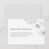 Détails de l'illustration botanique Carte de boîti (Devant / Derrière)