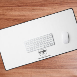 Détails du logo et de l'entreprise Tapis de bureau