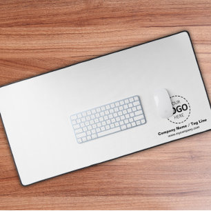 Détails du logo et de l'entreprise Tapis de bureau