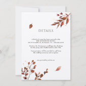 Détails du Mariage Cartes de boîtier (Devant)