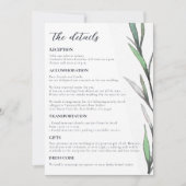 Détails du Mariage d'Athènes | invitation aérien d (Devant)