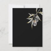 Détails du Mariage de la branche d'olivier Cartes (Dos)