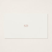 Détails du Mariage floral chic Carte de boîtier de (Dos)