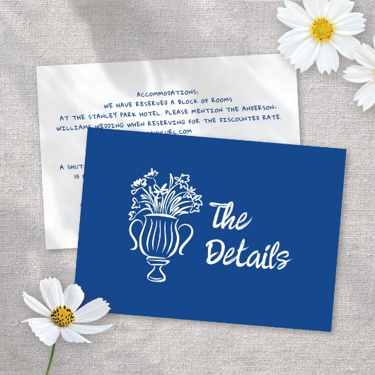 Détails du Mariage floral illustrée par un modèle 