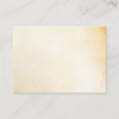 Détails du Mariage floral Petite carte de boîtier (Dos)