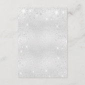 Détails du programme de mariage Silver parties sci (Dos)