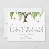 Détails du Willow de plaie / Carte du boîtier (Devant)