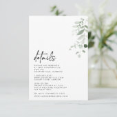 Details kaart (Staand voorkant)