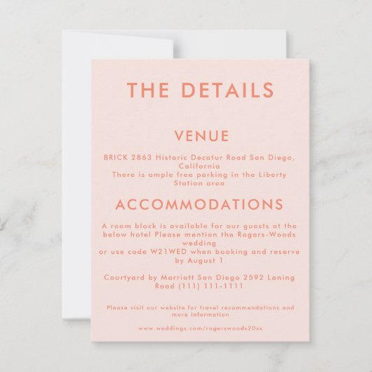 Détails minimaux Turquoises du Mariage Invitation (Devant)