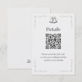 Détails Noces d'Argent Encart (Devant / Derrière)