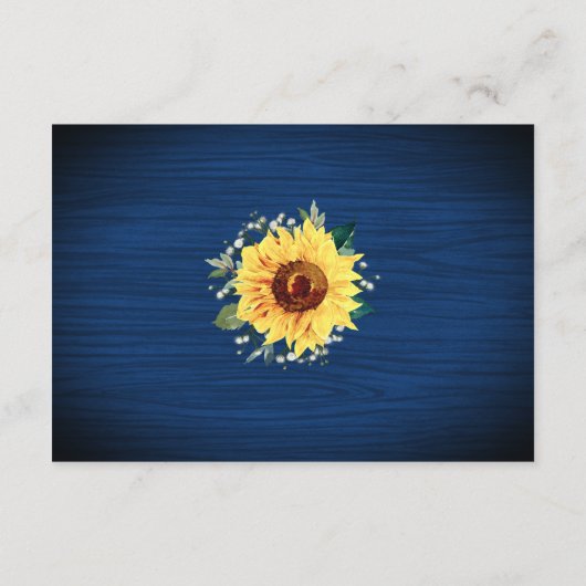 Details over de zonnebloemolie marineslacht Babys Informatiekaartje (Achterkant)