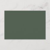 Details QR Code Mountain Pine Tree Weddenschap Informatiekaartje (Achterkant)
