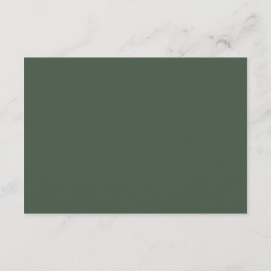 Details QR Code Mountain Pine Tree Weddenschap Informatiekaartje (Achterkant)
