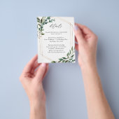 Details van budgetbladeren en Eucalyptus Gold Flyer (Hand)