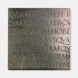 Details van de Claudian-tabel Magneet