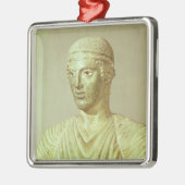 Details van de Delphi Charioter, c.470 BC Metalen Ornament (Links)