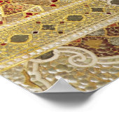 Details van de galerij van spiegels poster (Hoek)