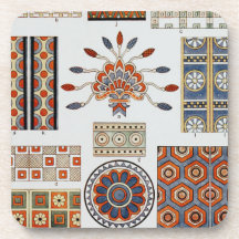 Details van decoratie Oud-Assyrische kleding