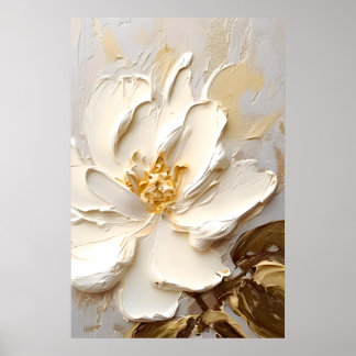 Details van Delicate Gold Poster