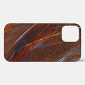 Details van een Peacock Hoesje-Mate iPhone Case (Achterkant (horizontaal))