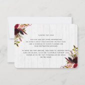 Details van een rustieke huwelijksbestemming in Al Kaart (Achterkant)