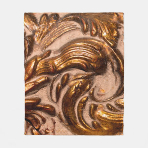 details van het lijst van siergewassen, bronzen kl fleece deken