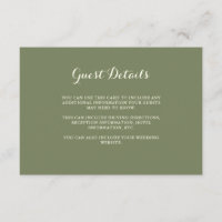 Details van Sage en Ivory Guest