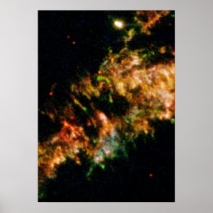Details van Supernovarest Cassiopeia A Poster