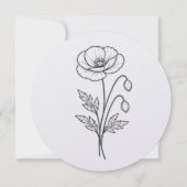 Détails Vert Sauge Carte code QR (Dos)