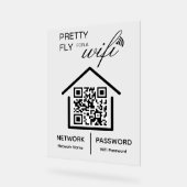 Détails WiFi Joli vol pour un code QR wifi (Angle)