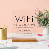 Détails Wifi Personnalisé Signal Acrylique (Mariage)