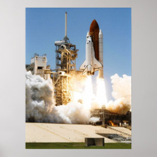 Detectie van Space Shuttle (STS-121) Poster