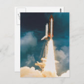 Detectiebast bij Space Shuttle uitgeschakeld Briefkaart (Voorkant / Achterkant)