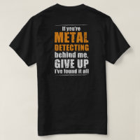 Détection de métaux, t-shirt détection de métaux,