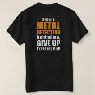 Détection de métaux, t-shirt détection de métaux, 