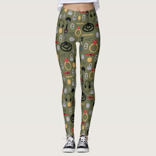 Détection des Leggings métalliques (Devant)
